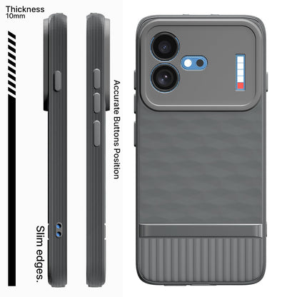 Pikkme grey Silicone mobile back cover for Nothing Phone 4b 5G – photo 3