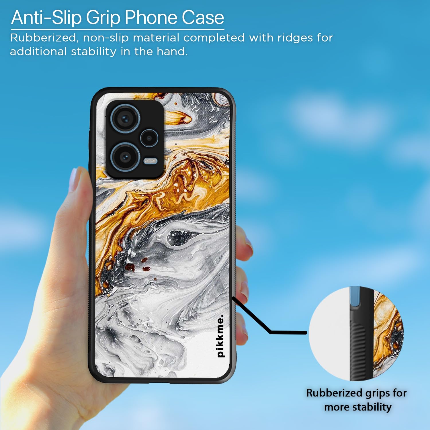 Pikkme Hybrid mobile back cover for Redmi Note 12 Pro Plus 5G – photo 5