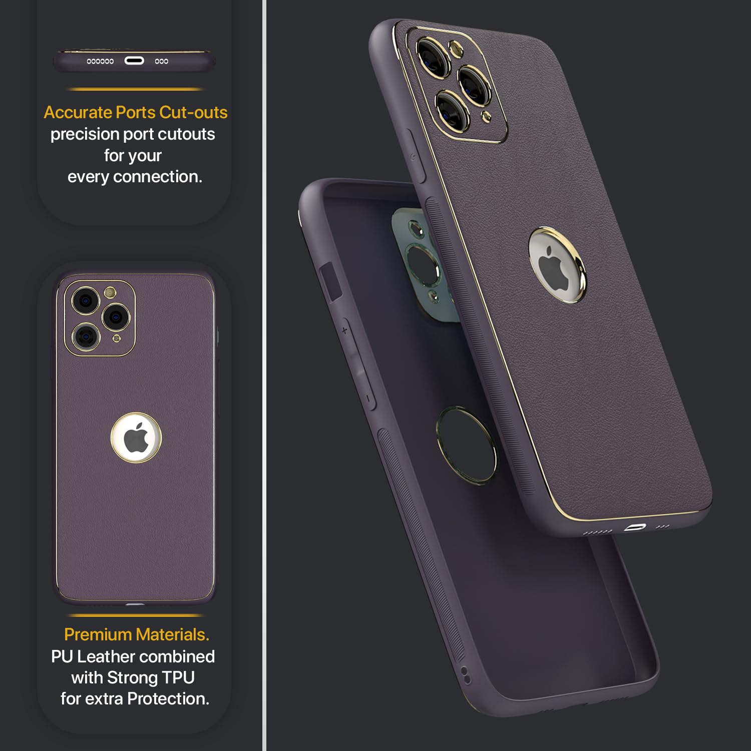 Pikkme iPhone 11 Pro Chrome purple mobile cover – photo 4