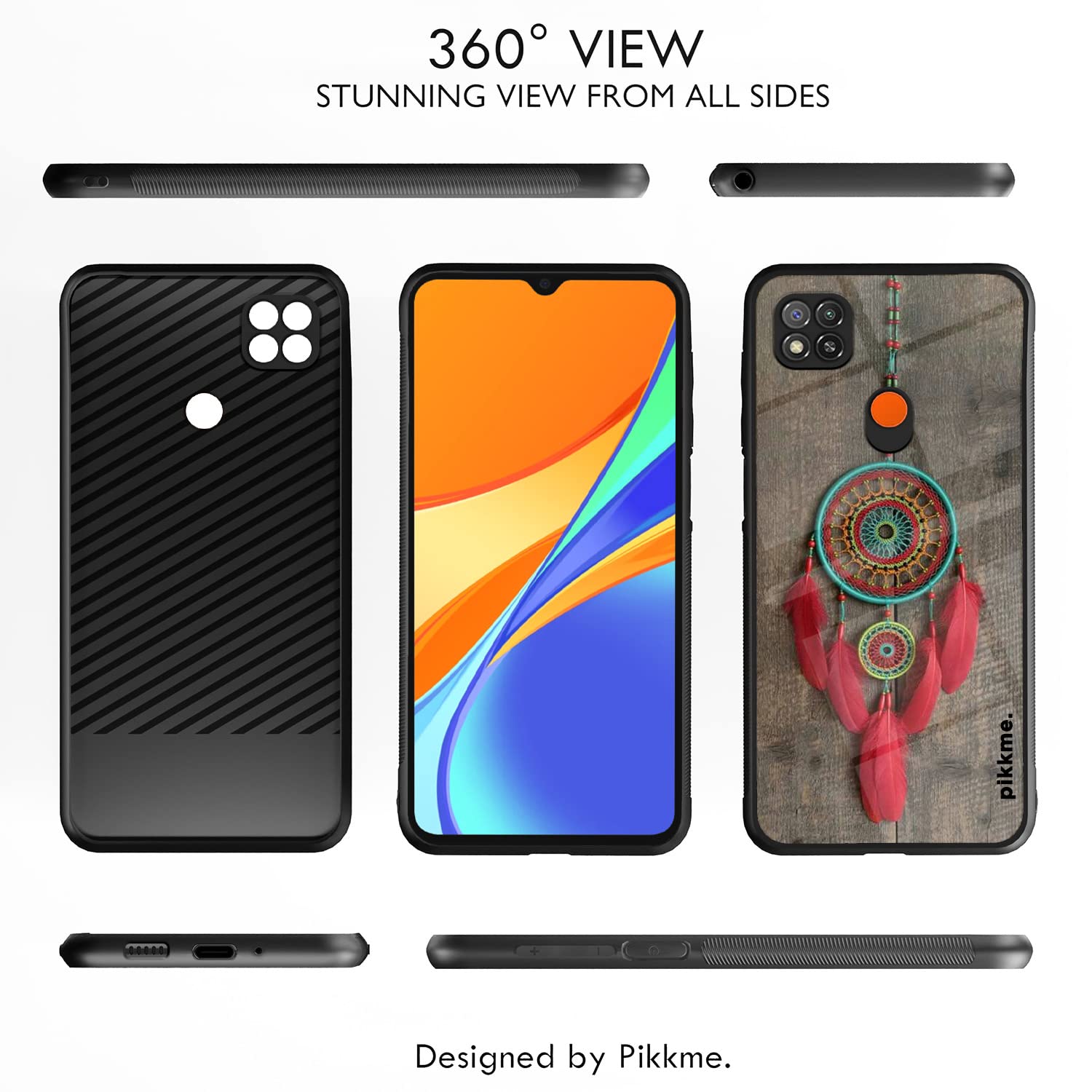 Pikkme Redmi 10A/9, Poco C31 Flower back cover – photo 2