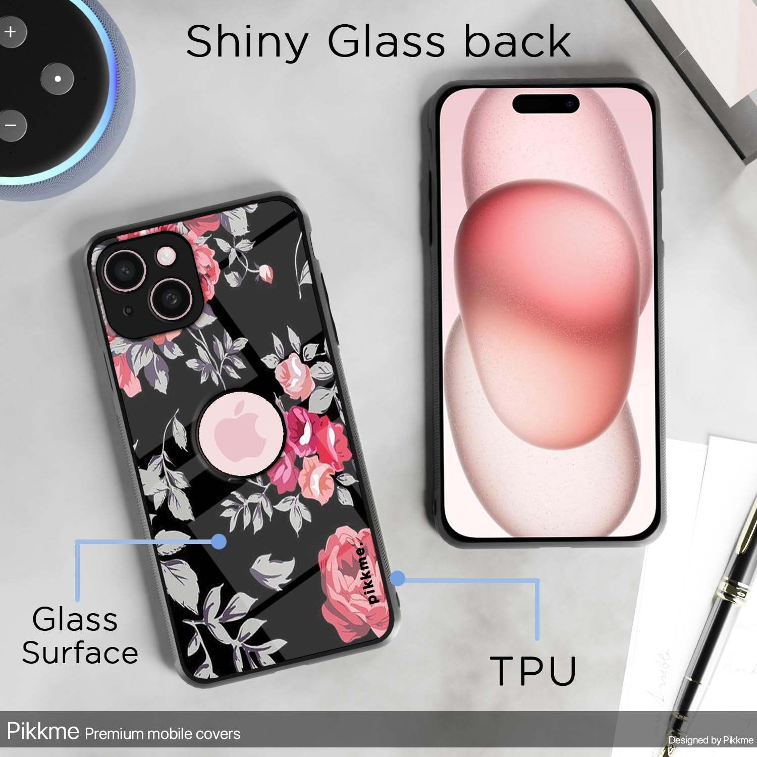 iPhone 15 Flower phone cover by Pikkme – photo 3