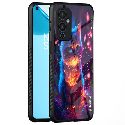 Pikkme Cat back cover for OnePlus 9