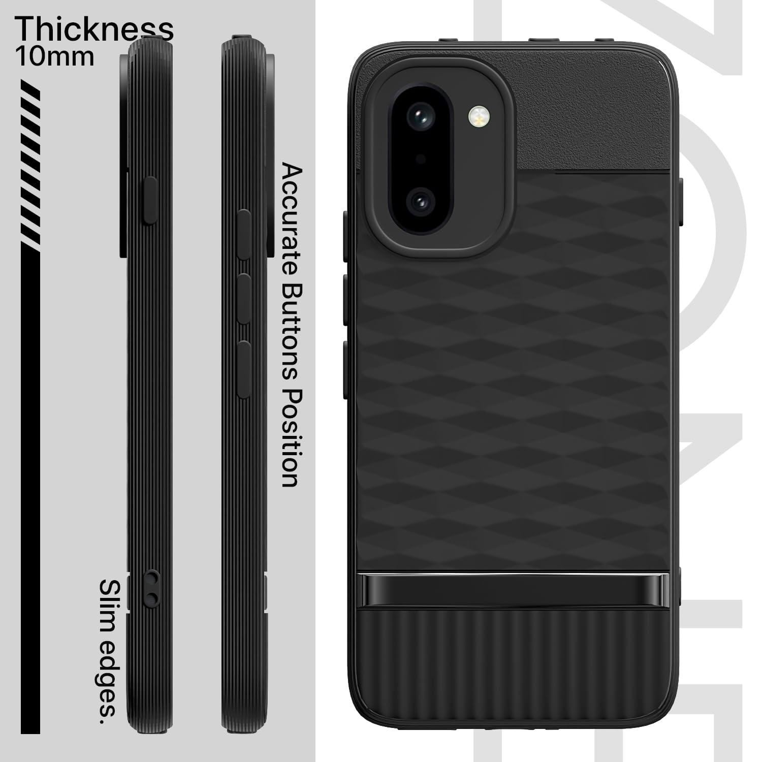 Pikkme OnePlus 15R 5G black phone cover – photo 3