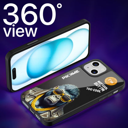 iPhone 15 Plus Gorilla Swag mobile back cover by Pikkme – photo 4