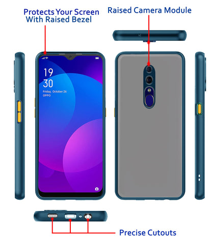 Pikkme Oppo f11 Hybrid blue back cover – photo 3