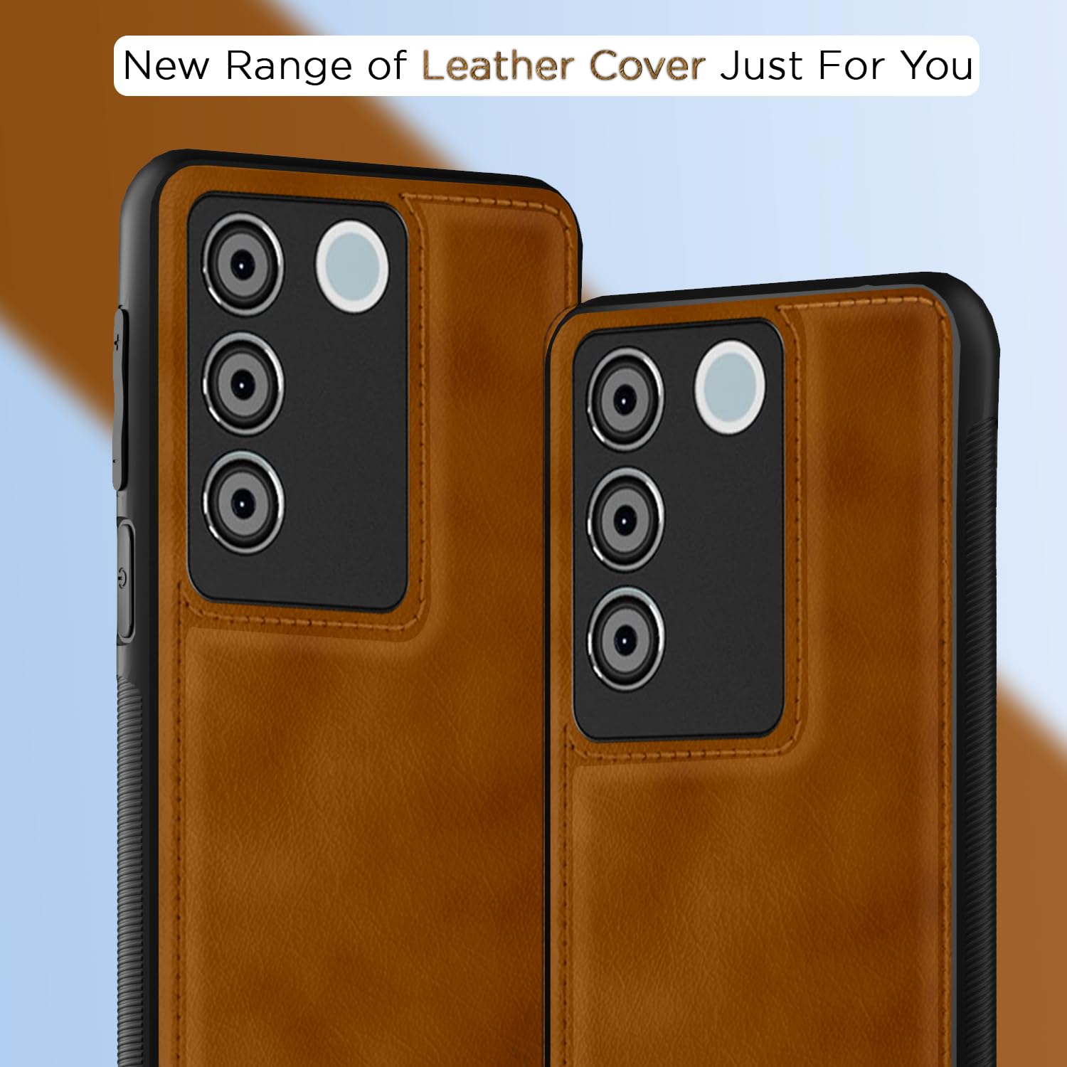 Vivo V27/V27 Pro 5G phone cover in brown by Pikkme – photo 7
