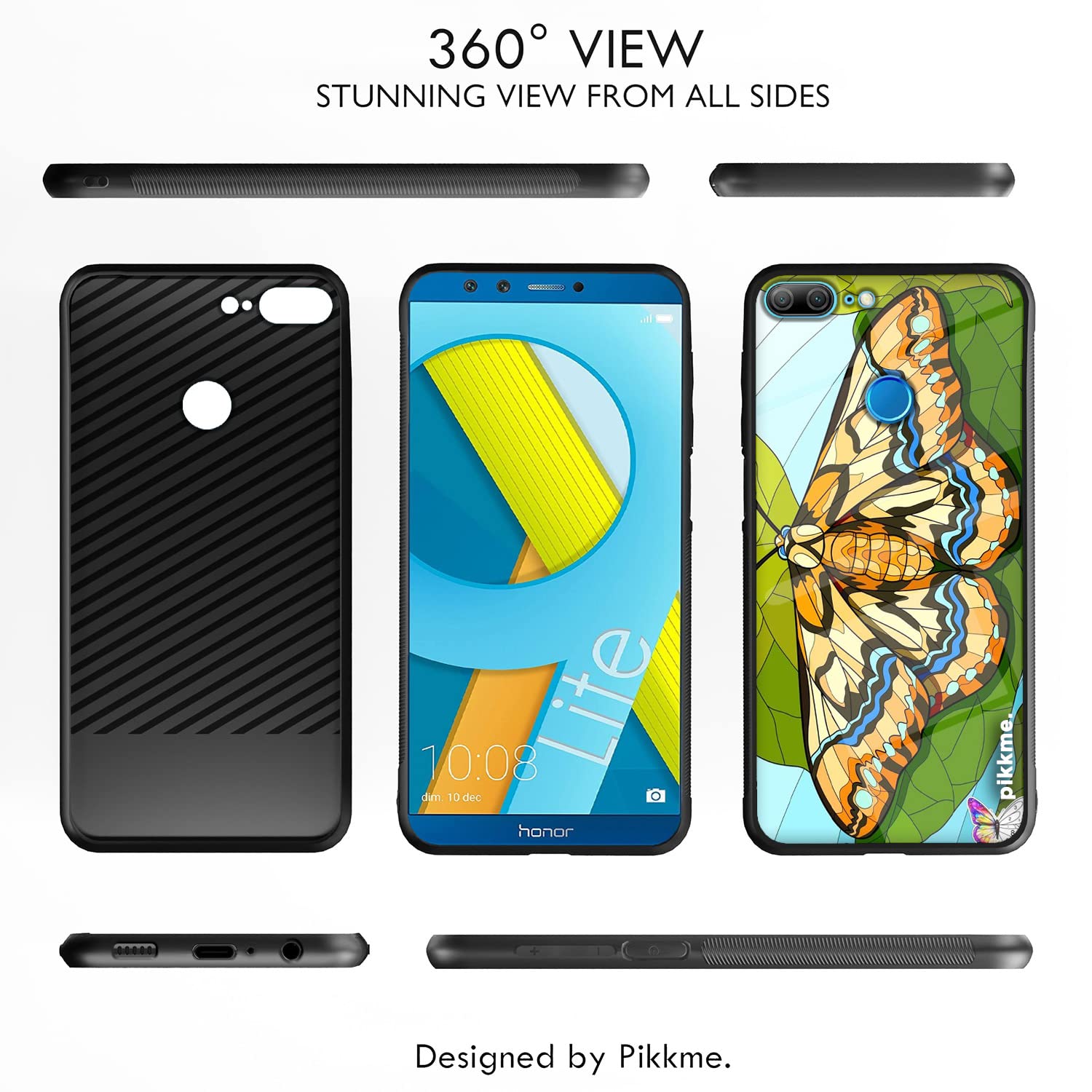 Pikkme Honor 9 Lite Hybrid mobile back cover – photo 2