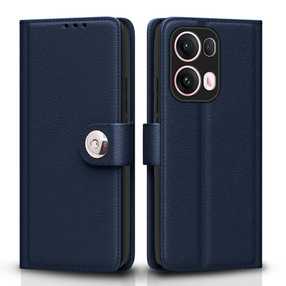 Pikkme Oppo Reno 13 Pro 5G blue wallet flip cover