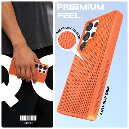 Orange mobile back cover for Samsung S26 Ultra 5G – Pikkme – photo 2