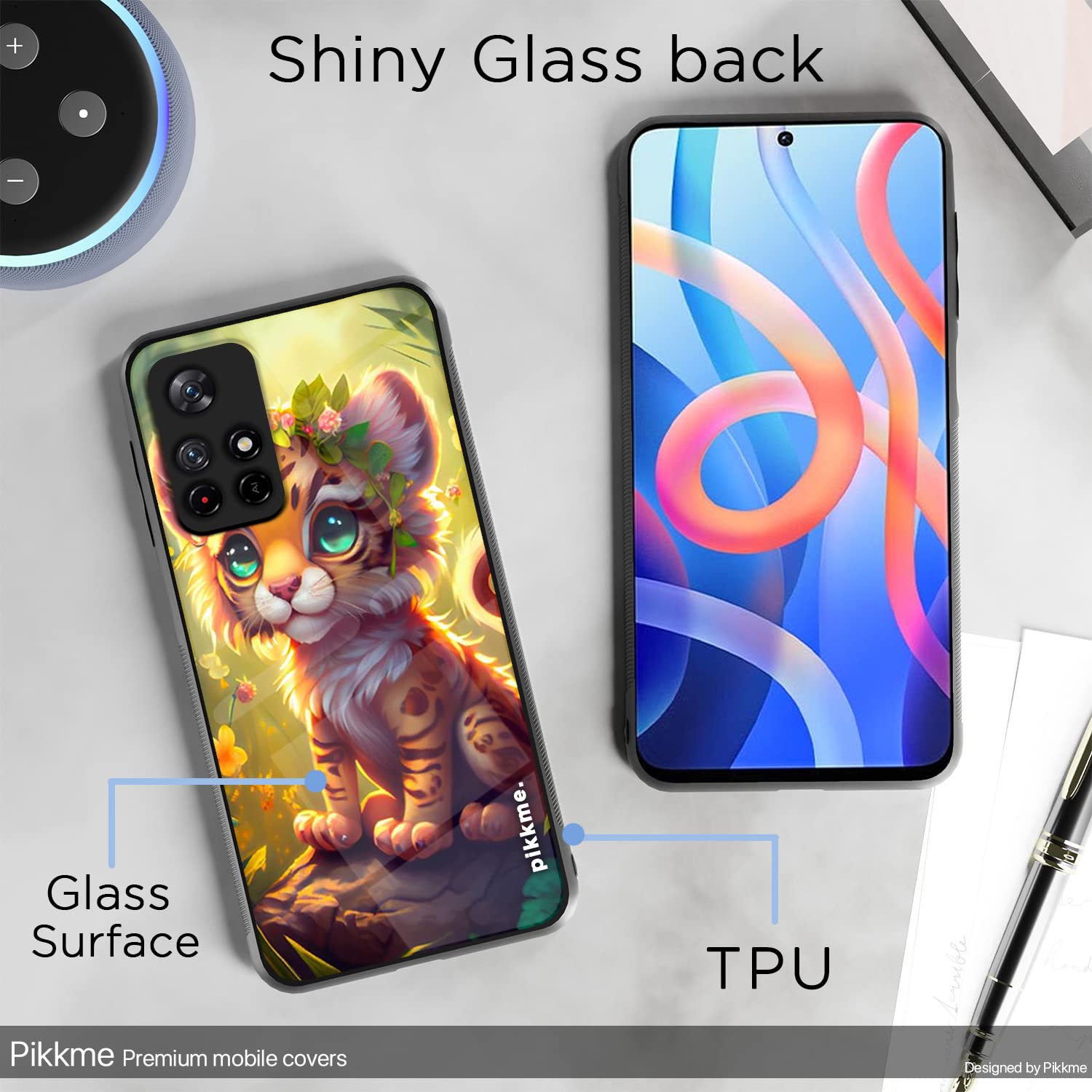Pikkme Hybrid mobile back cover for Redmi Note 11T/Poco M4 Pro 5G – photo 3
