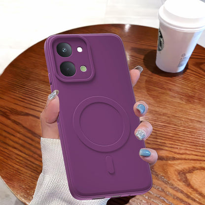 Purple MagSafe mobile back cover for Vivo T5x/Y51 Pro/iQOO Z11x 5G – Pikkme – photo 7