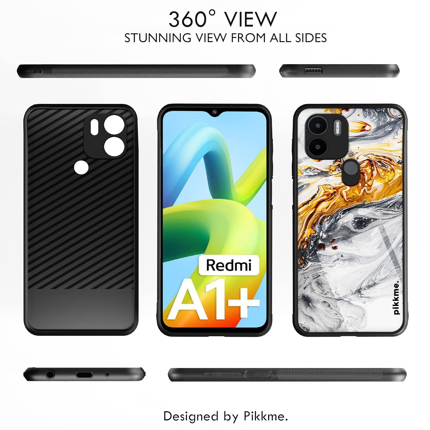 Redmi A1 Plus/A2 Plus/Poco C50 back cover by Pikkme – photo 2