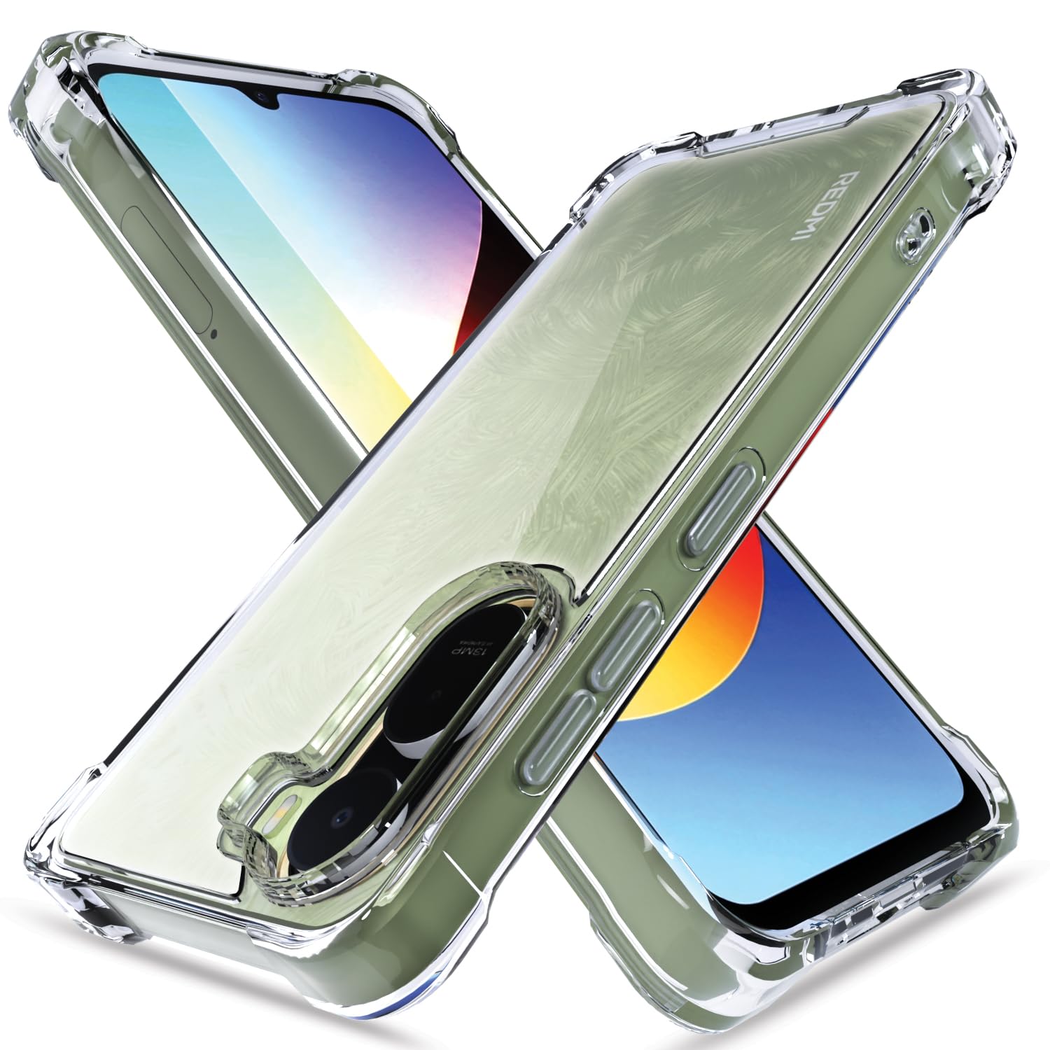 Pikkme Redmi A7 Pro/Poco C85x 5G transparent phone cover