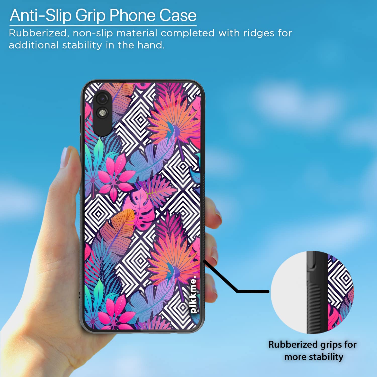 Redmi 9A/9i/9A Sport Flower mobile cover by Pikkme – photo 5