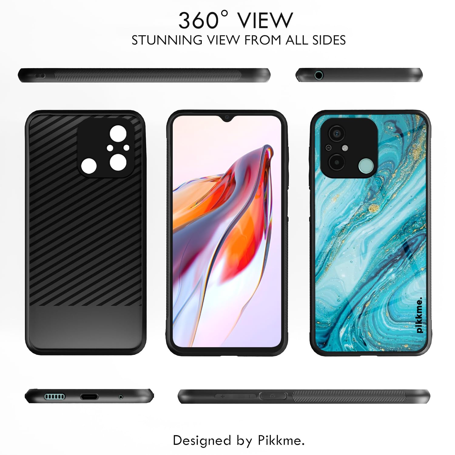 Pikkme Hybrid mobile back cover for Redmi 12C/Poco C55 – photo 2