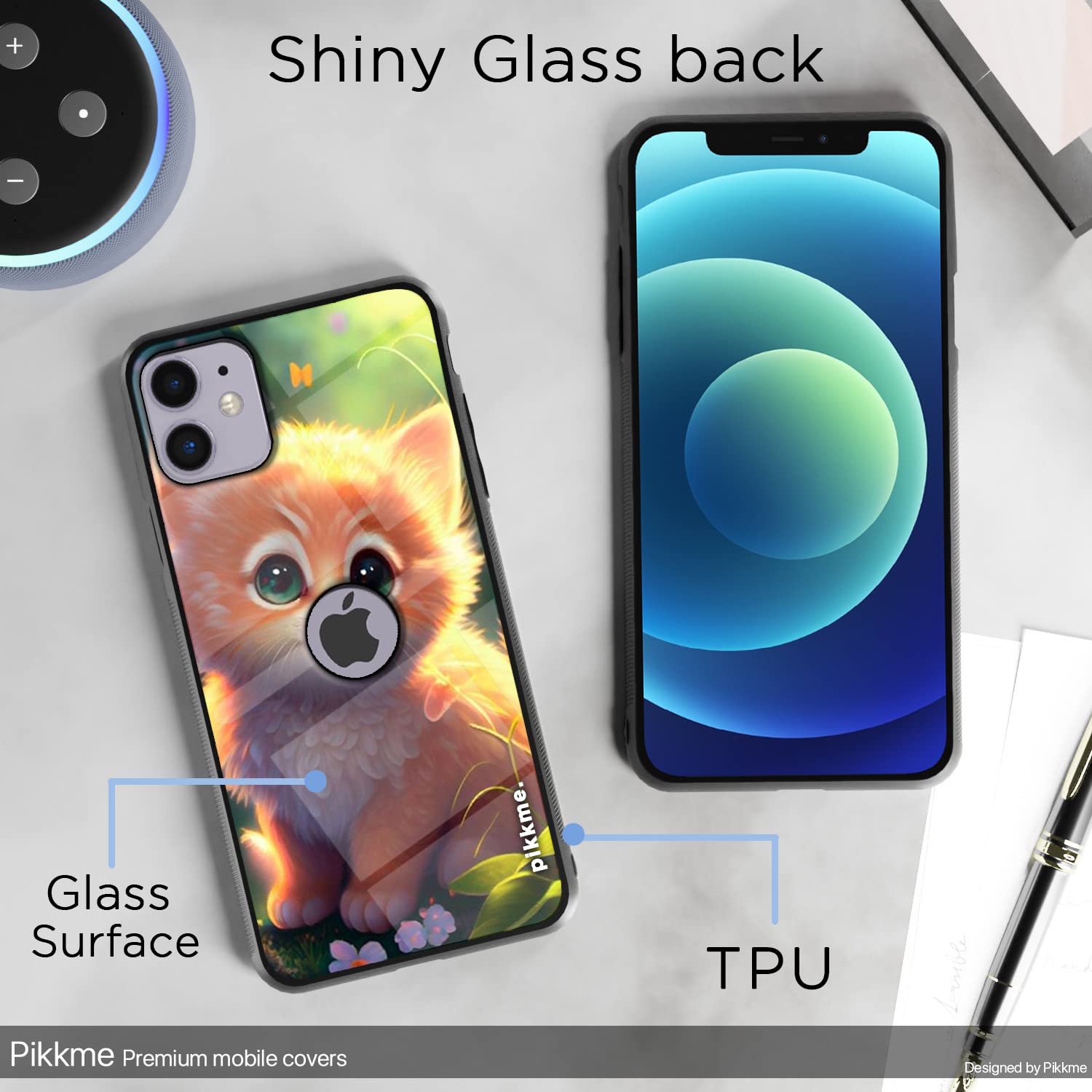 iPhone 12 Cat back cover by Pikkme – photo 3