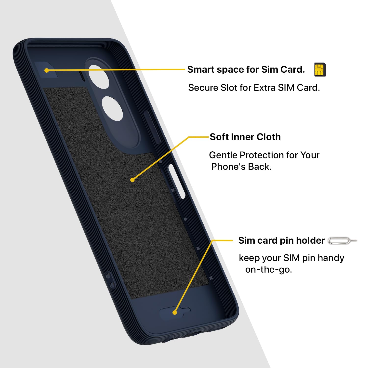 Blue Silicone mobile back cover for Redmi A7 Pro/Poco C85x 5G – Pikkme – photo 6