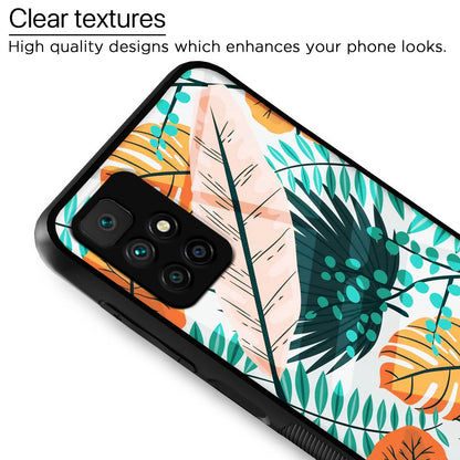 Redmi 10 Prime Flower mobile back cover by Pikkme – photo 4