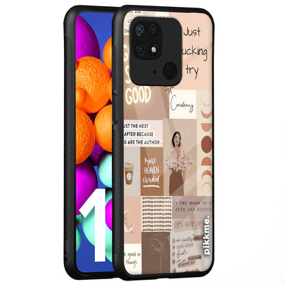 Pikkme Redmi 10/10 Power Hybrid back cover