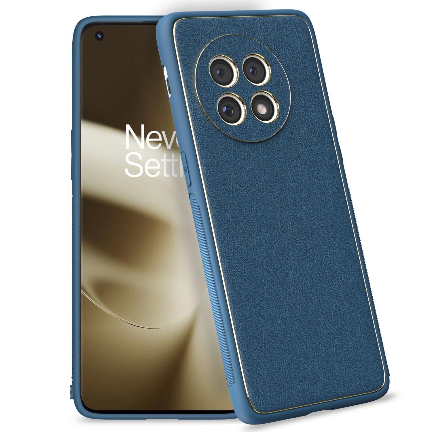 Pikkme OnePlus 11R 5G Chrome blue phone cover