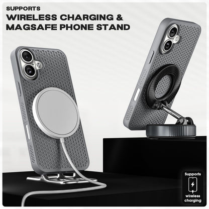 Grey MagSafe mobile back cover for iPhone 17 – Pikkme – photo 5