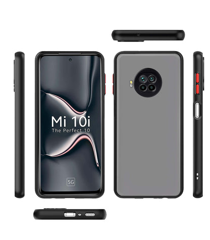 Pikkme tpu+plastic, black Matte mobile back cover for Mi 10i 5G – photo 3