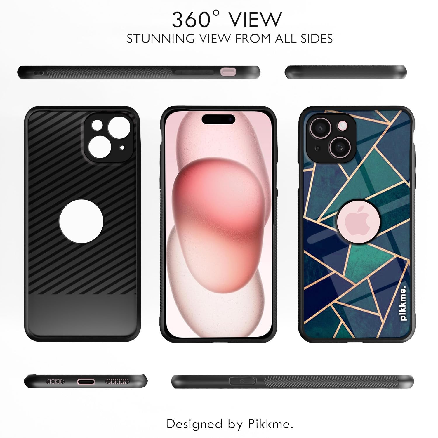iPhone 15 Plus Hybrid phone cover by Pikkme – photo 2