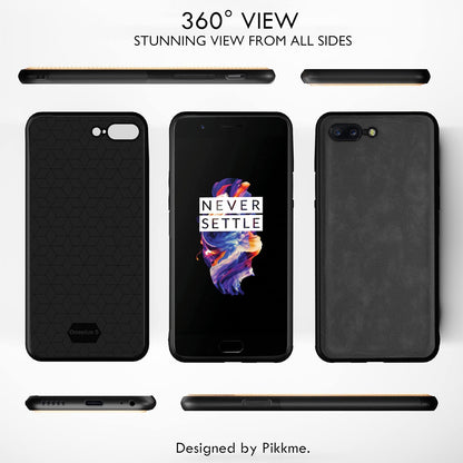 Pikkme grey mobile back cover for OnePlus 5 – photo 3