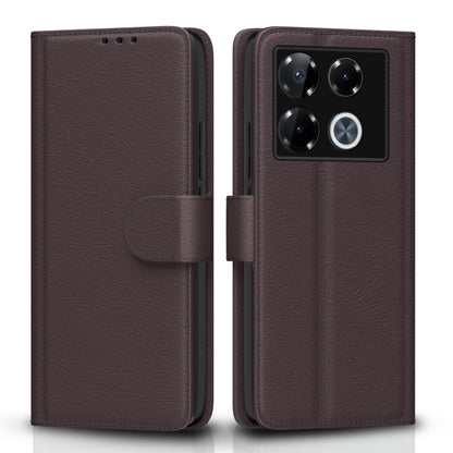 Pikkme coffee Wallet flip cover for Infinix Note 40 Pro Plus 5G