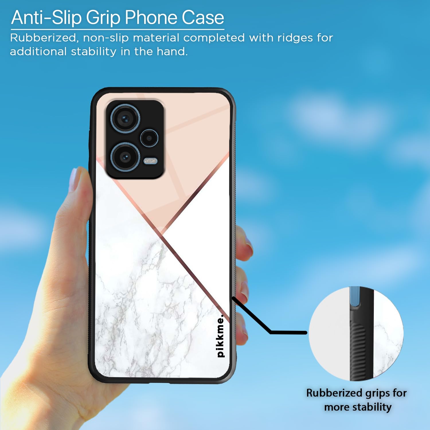 Pikkme Hybrid mobile back cover for Redmi Note 12 Pro Plus 5G – photo 5