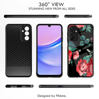 Samsung A15 5G Flower mobile back cover by Pikkme – photo 2