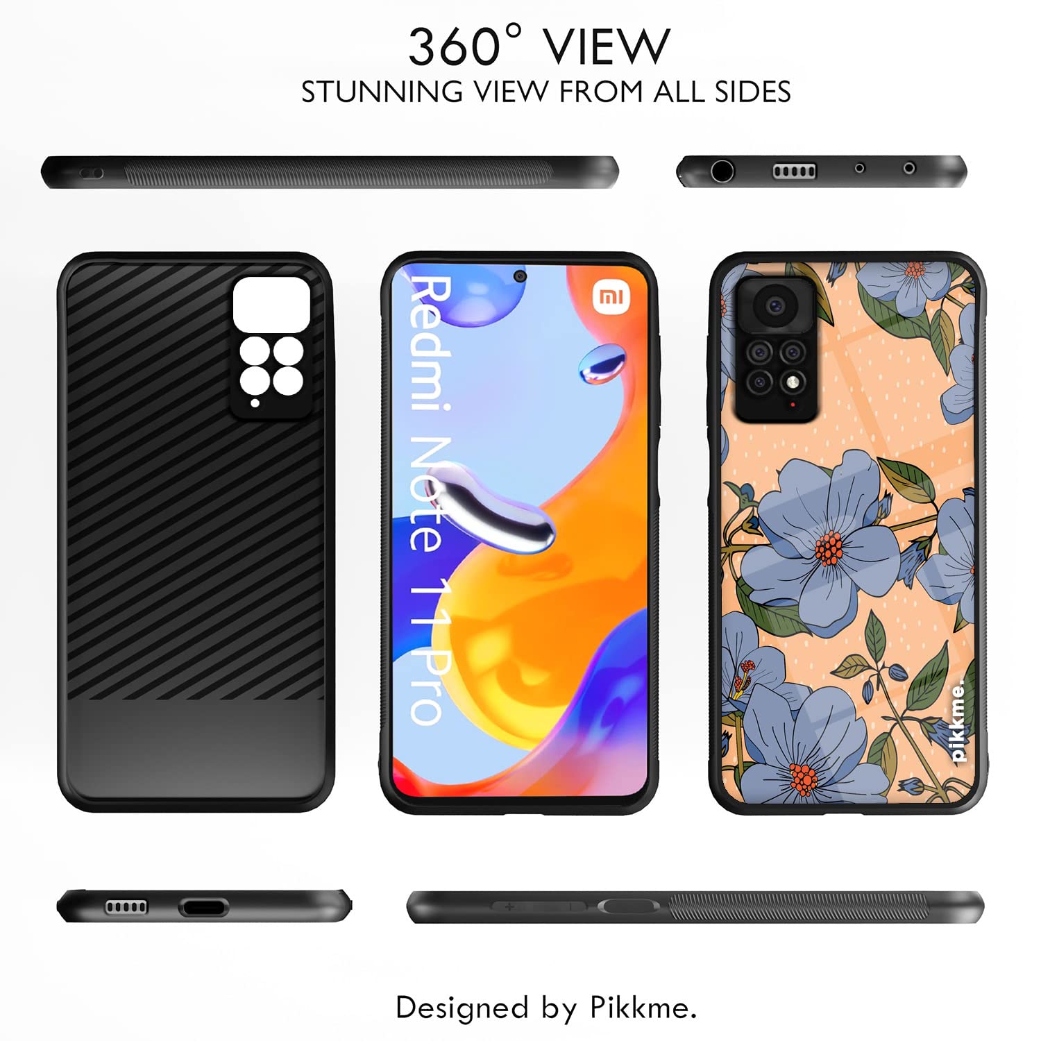 Pikkme Redmi Note 11 Pro/Note 11 Pro Plus 5G Flower mobile cover – photo 2