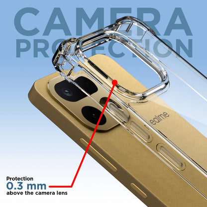 Pikkme Realme 16 Pro Plus 5G PC-TPU transparent mobile cover – photo 5