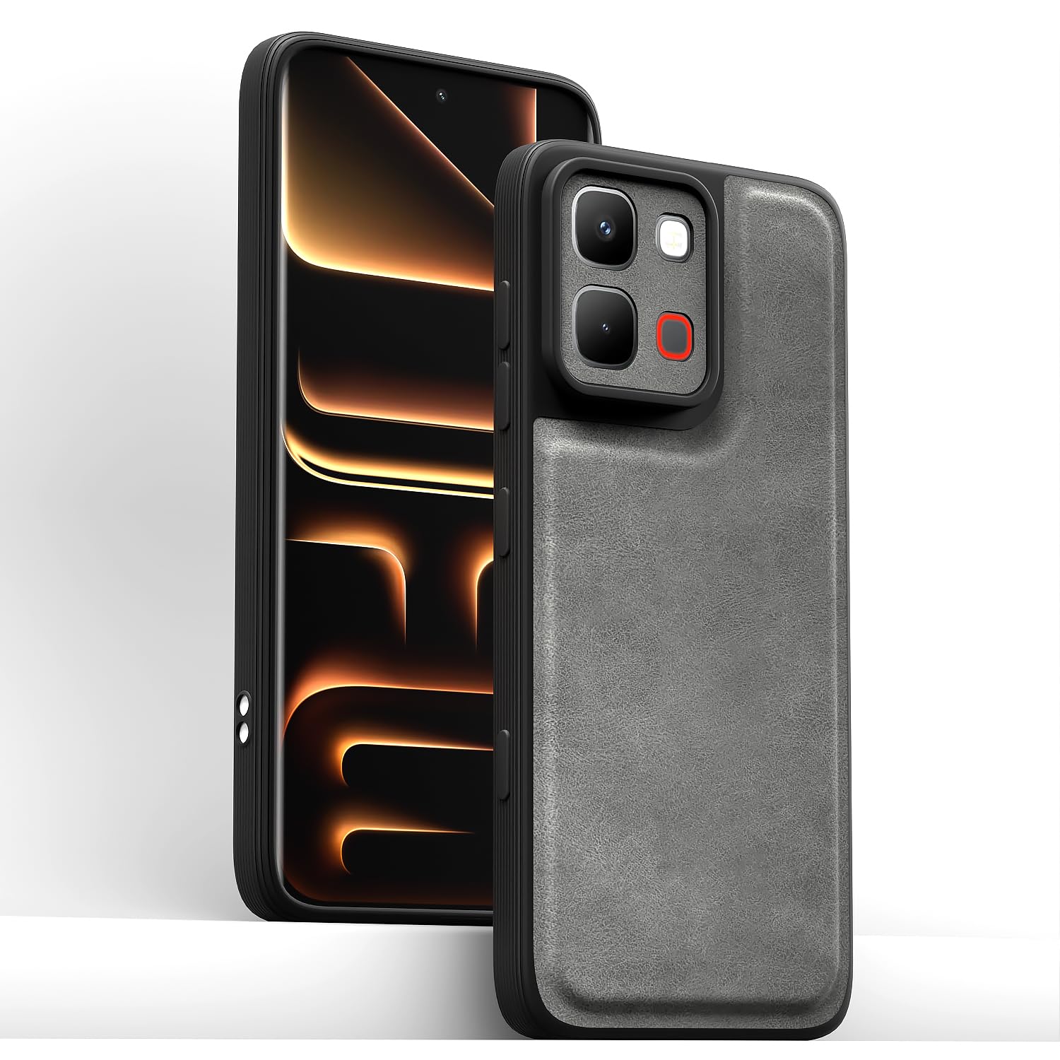 Infinix Note Edge 5G phone cover in grey by Pikkme – photo 2