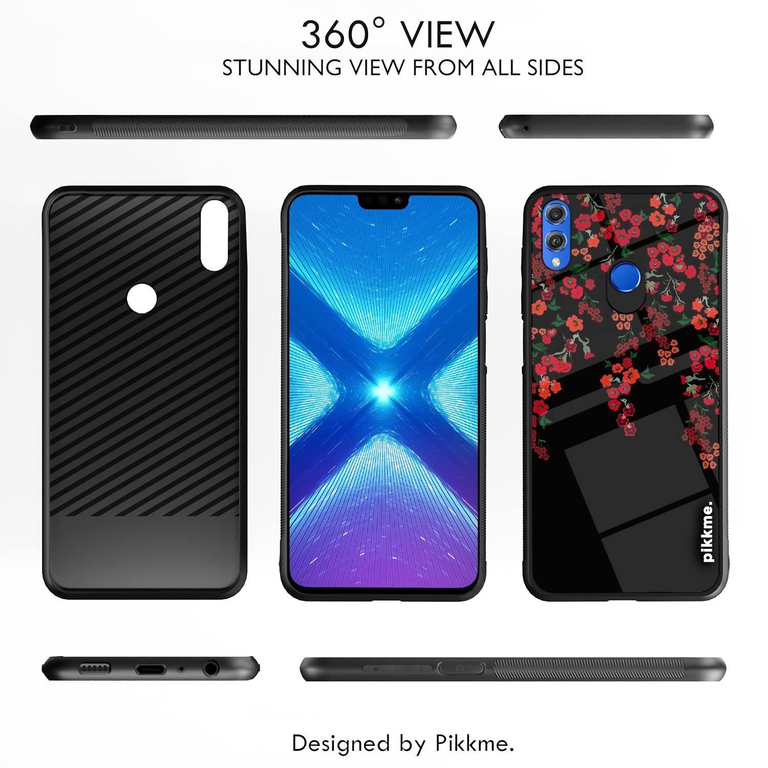 Pikkme Flower back cover for Honor 8X – photo 2
