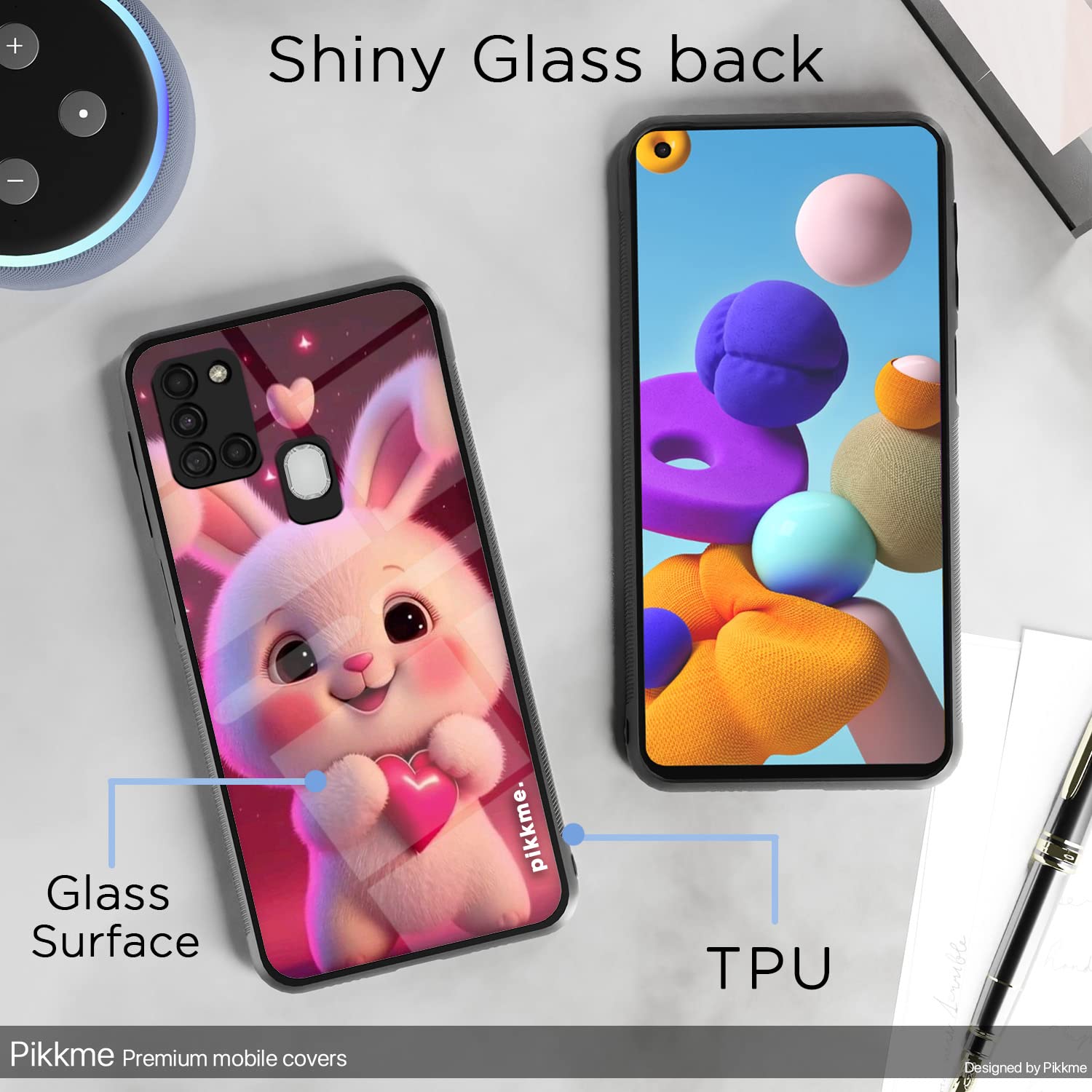 Pikkme Samsung A21s Hybrid mobile back cover – photo 3