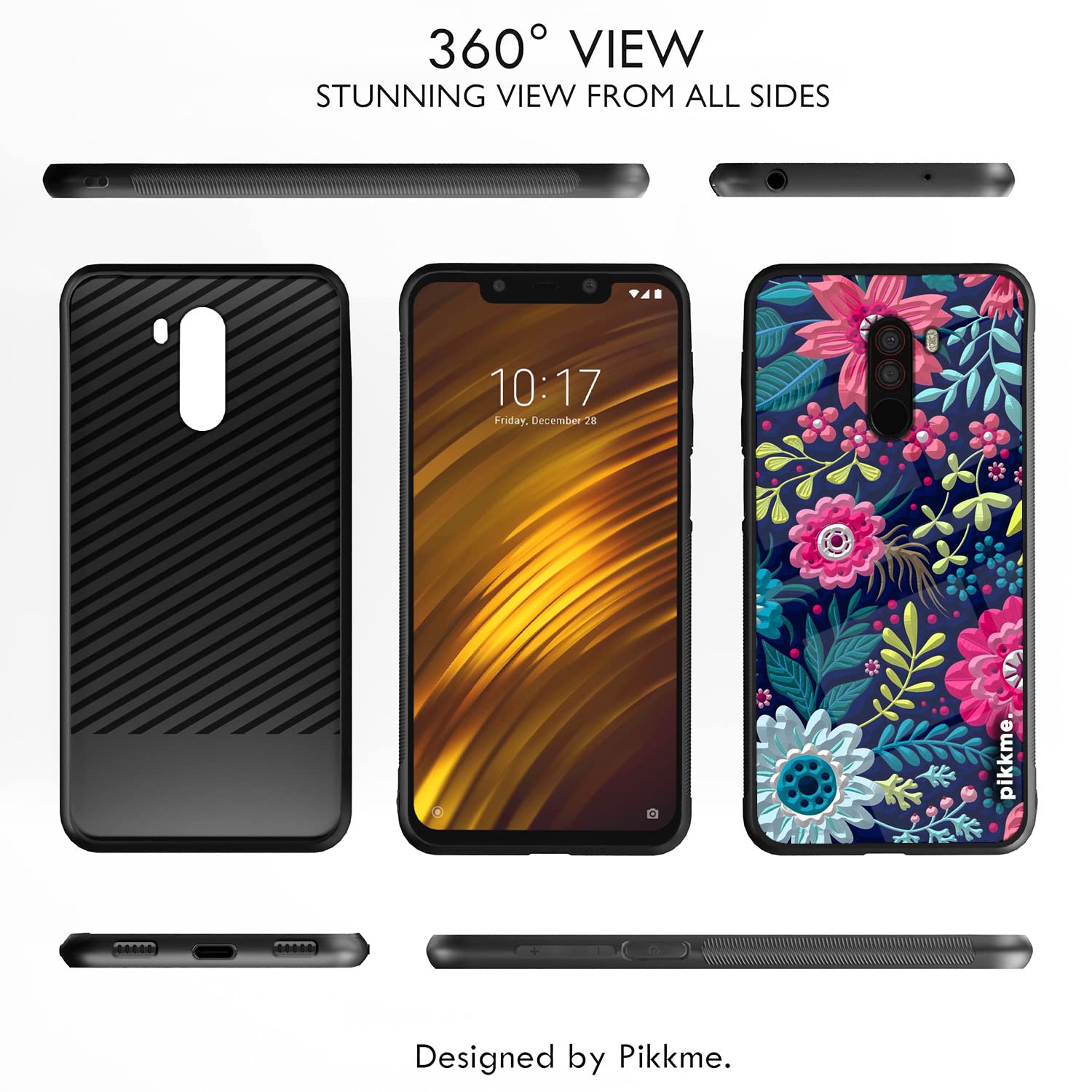 Flower Phone cover for Poco F1 – Pikkme – photo 2