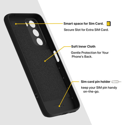 Black Silicone phone cover for Realme P4 Lite 5G – Pikkme – photo 6