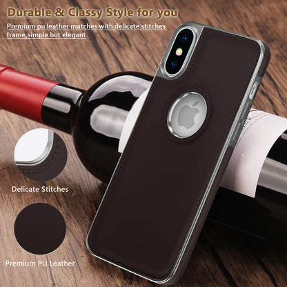 iPhone X/XS back cover in chrome coffee by Pikkme – photo 8