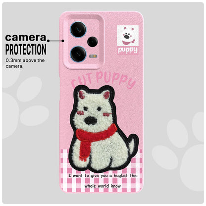 Pink Plush Patch mobile back cover for Redmi Note 12 Pro 5G – Pikkme – photo 6