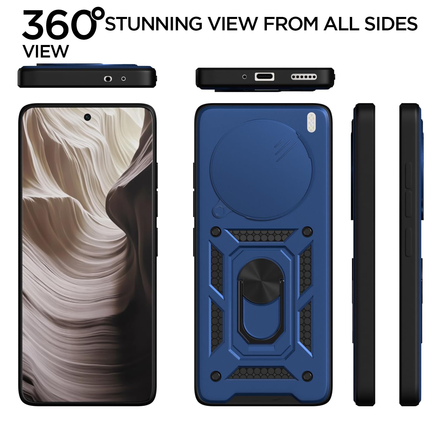 Pikkme Vivo X200 Pro 5G blue back cover – photo 5