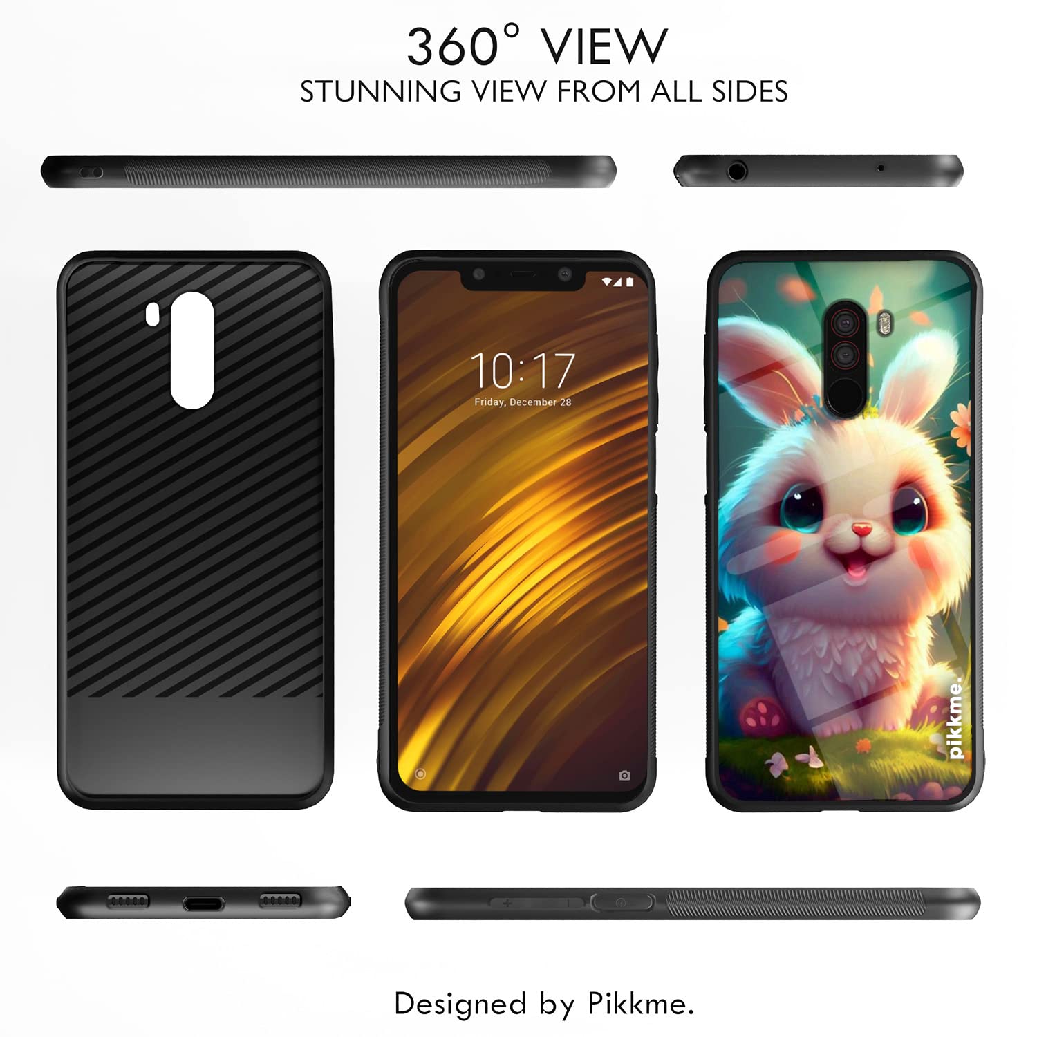 Poco F1 Hybrid back cover by Pikkme – photo 2