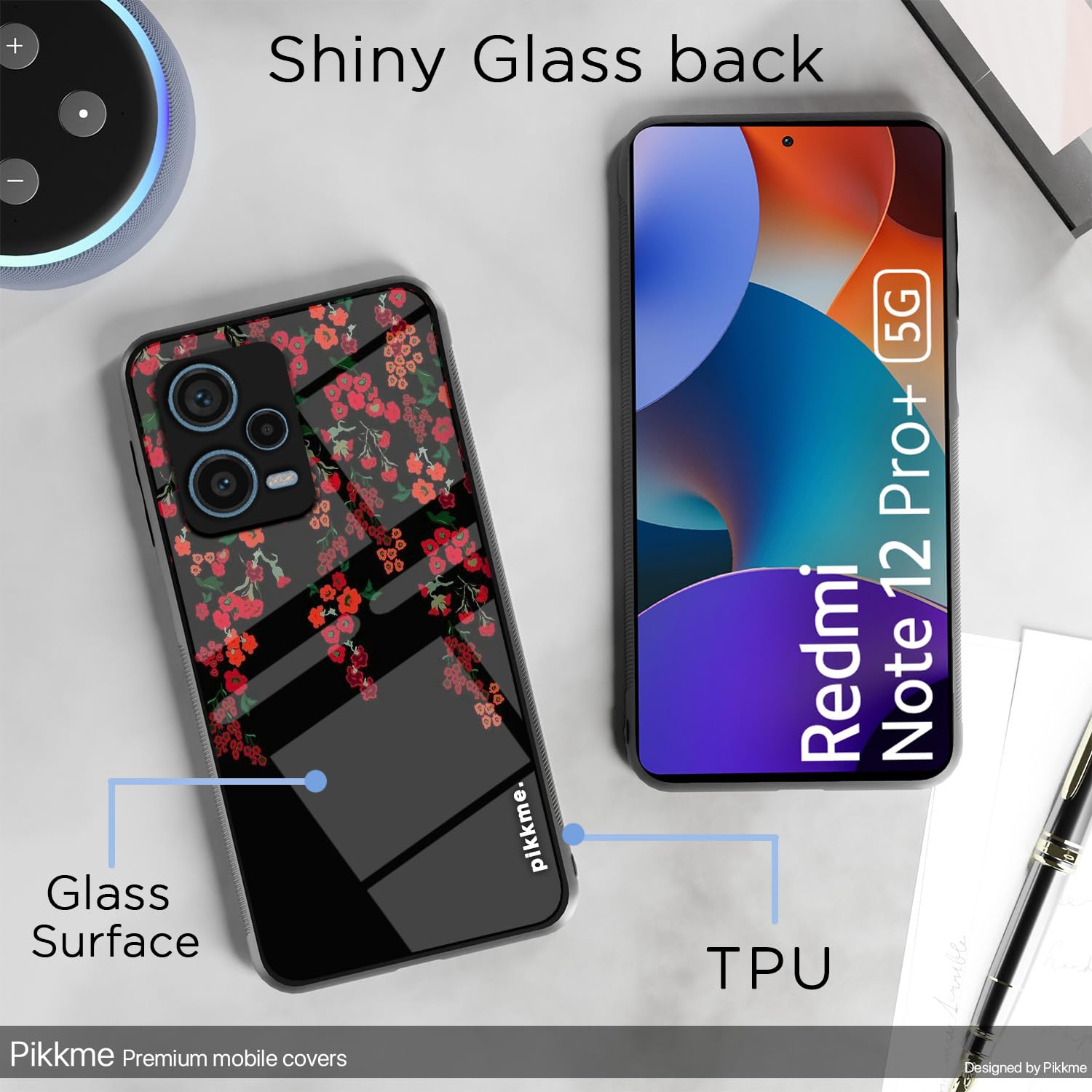 Flower Mobile back cover for Redmi Note 12 Pro Plus 5G – Pikkme – photo 3