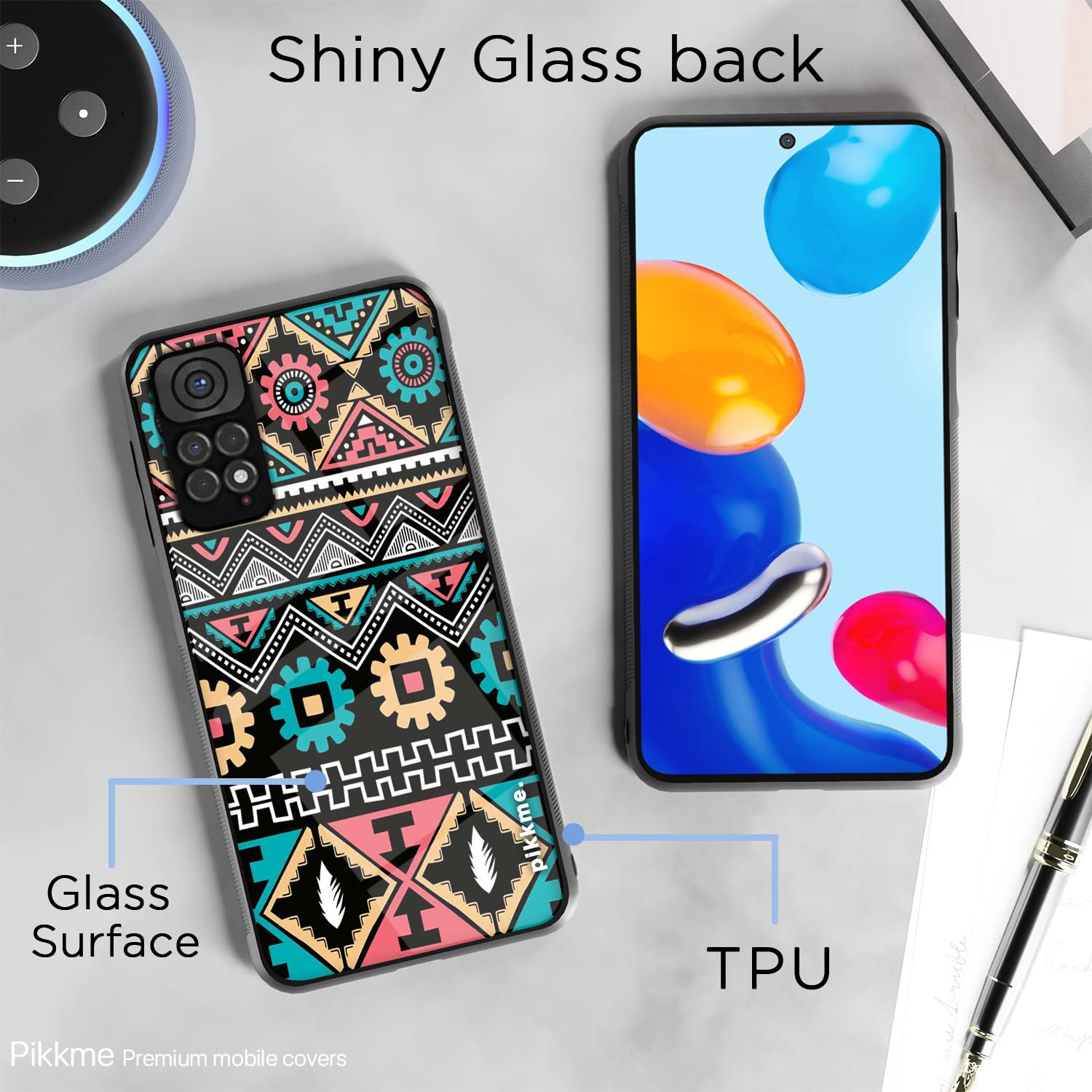 Pikkme Hybrid mobile back cover for Redmi Note 11/Note 11s – photo 3