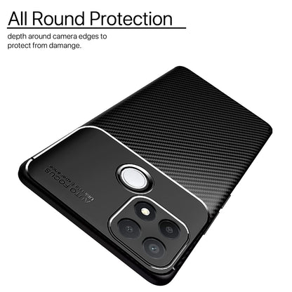 Pikkme black Carbon back cover for Oppo A15/A15s – photo 2