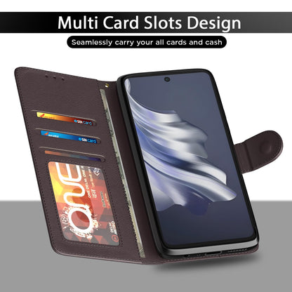 Pikkme Tecno Spark 20 Pro Vintage Flip Cover (Coffee)