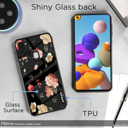 Samsung A21s Flower mobile cover by Pikkme – photo 3
