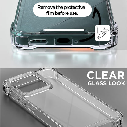 Moto Edge 70 Fusion 5G Clear back cover in transparent by Pikkme – photo 3