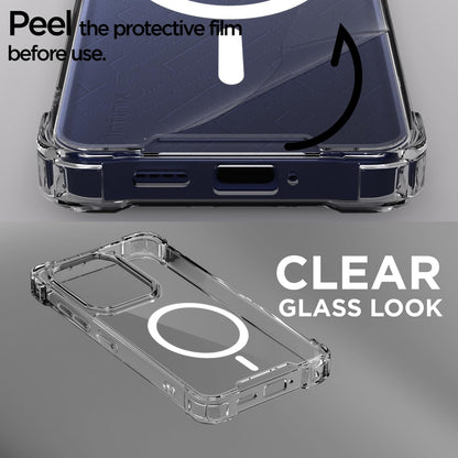 Transparent mag-safe phone cover for Infinix Note 50s 5G – Pikkme – photo 3