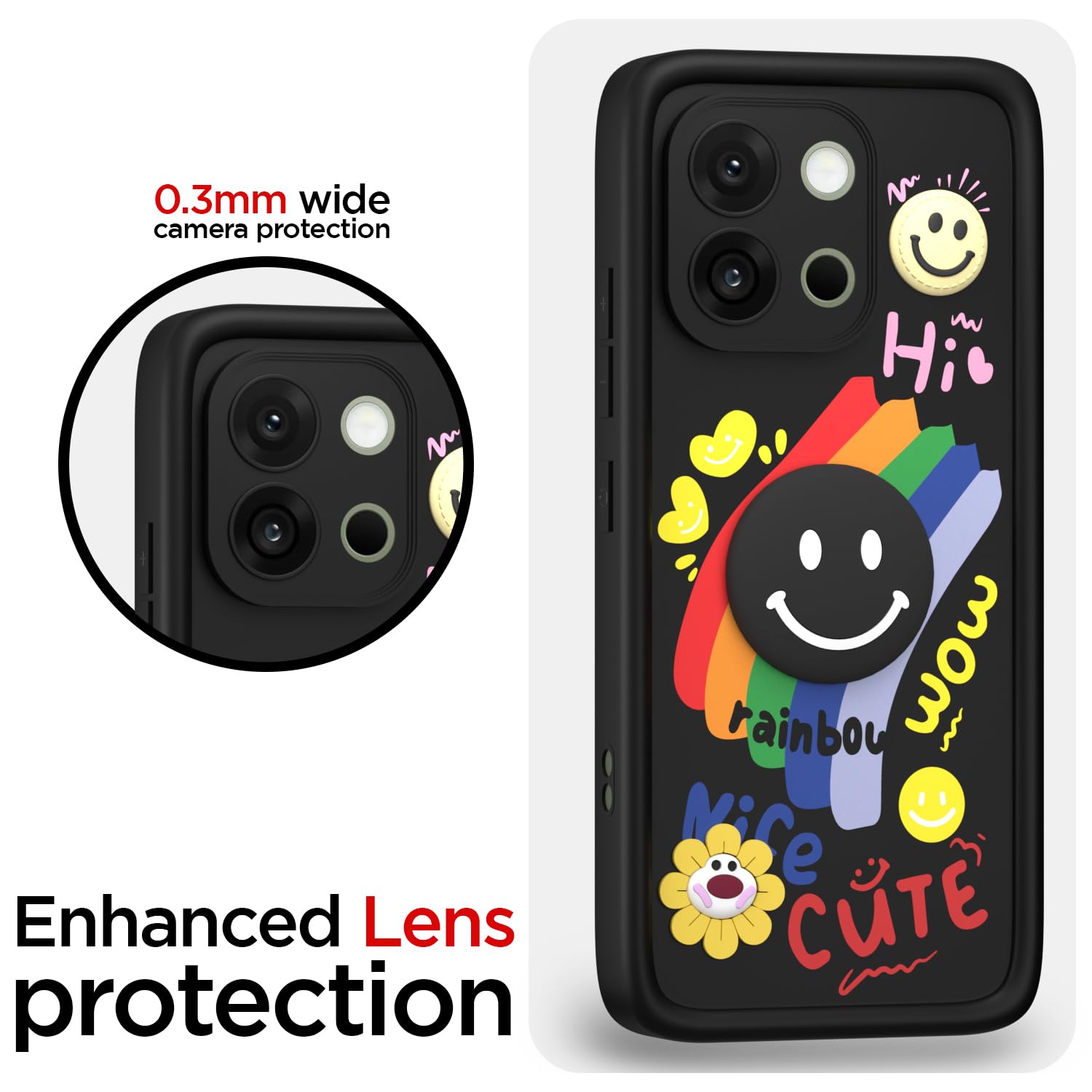 Black Soft Silicone mobile back cover for OnePlus 13S 5G – Pikkme – photo 5